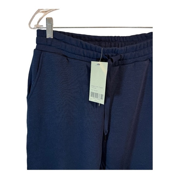 Sweaty Betty Essentials Full Length Taper Trouser in Navy NWT - Picture 6 of 8